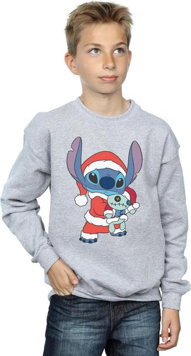 Actual product image Disney Boys Lilo And Stitch Stitch Christmas Sweatshirt (152, 158)
