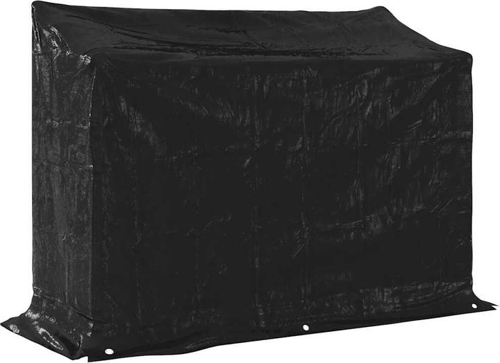Image du produit VidaXL Étagère à bois de chauffage avec protection contre la pluie 151x60,5x110,5 cm Acier galvanisé