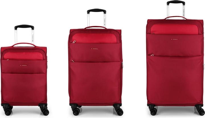Produktbild Gabol Cloud 4 Rollen Kofferset 3-teilig mit Dehnfalte (210 l, XL (ab 115l))