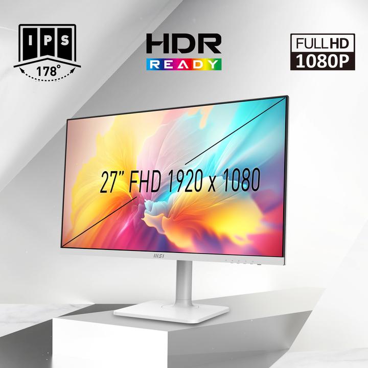 Image du produit MSI Modern MD272XPWDE (1920 x 1080 pixels, 27")