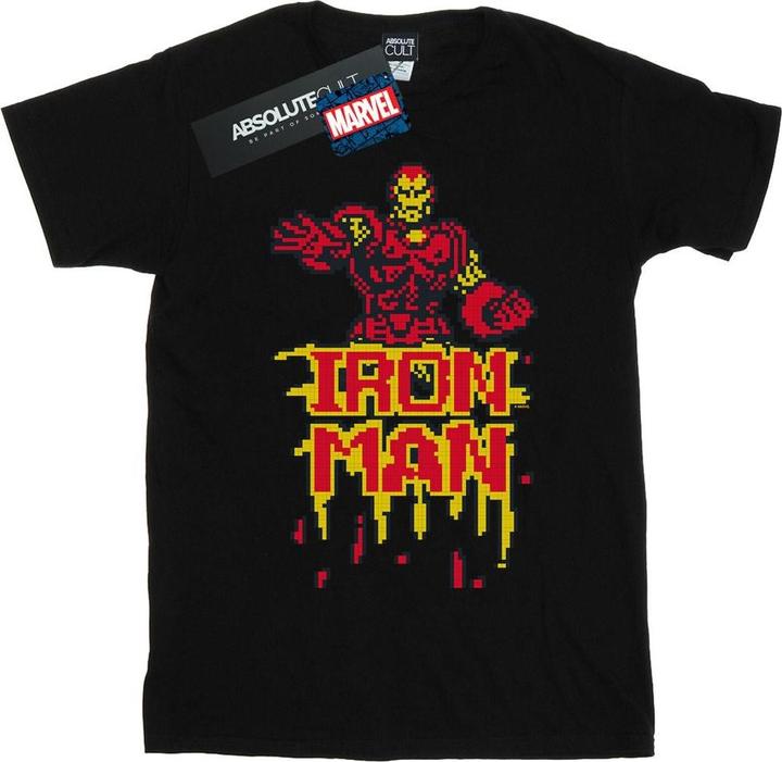 Immagine prodotto Iron Man Pixelated Maglietta Uomo (XXL)