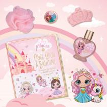 Produktbild Accentra Badeset LITTLE PRINCESS in wiederverwendbarer Geschenkbox in Buchform, inkl. 80ml Schaumbad, 50g Bad (Haarpflege set)