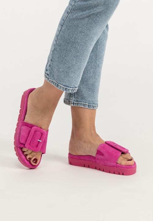Actual product image Vitaform Pantoletten Damen Weite H Samtziegenleder (40)