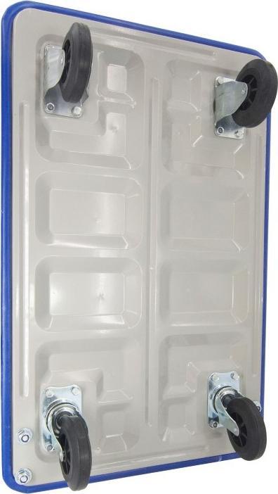 Actual product image AW Tools AWTOOLS WÓZEK MAGAZYNOWY 4-KOŁOWY 150KG PLATFORMA 73x47cm