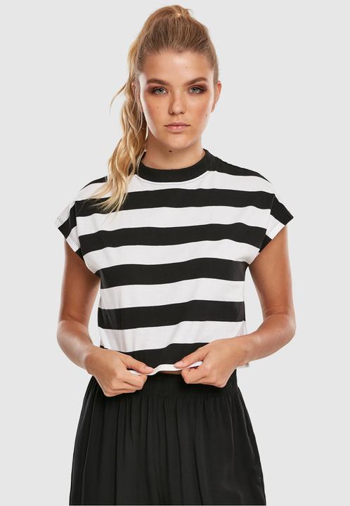 Produktbild Urban Classics Ladies Stripe Short Tee (M)