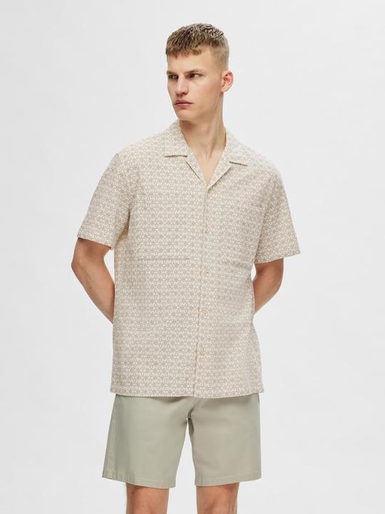 Actual product image Selected Homme Cotton short sleeve shirt (XL)