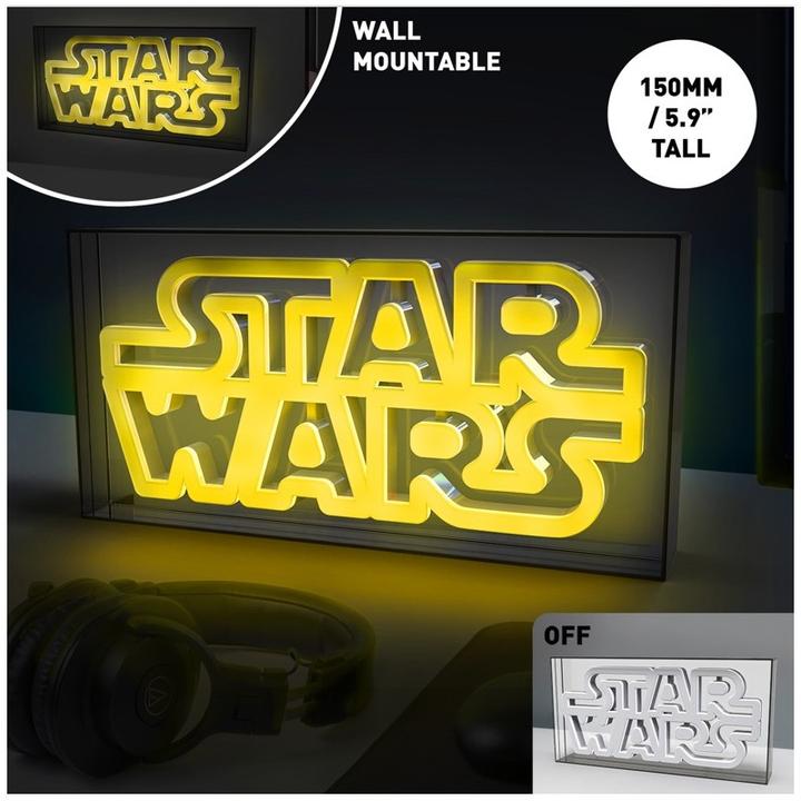 Image du produit Paladone Products STAR WARS - Logo - Lampe Led Néon 15.5x30.5cm (DE)