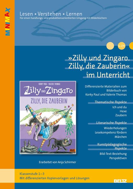 Actual product image »Zilly und Zingaro. Zilly, die Zauberin« im Unterricht (German, Anja Schirmer, 2024)