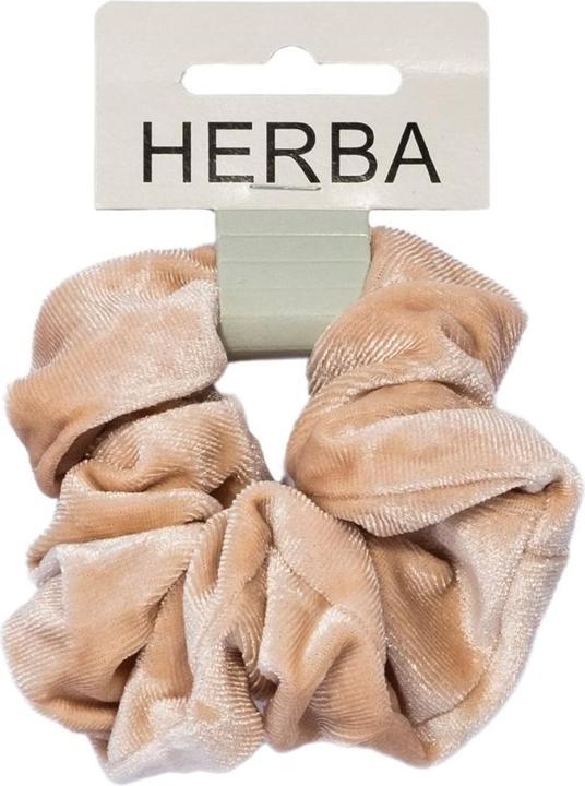 Image du produit Herba Scunci velours beige (Élastiques à cheveux)