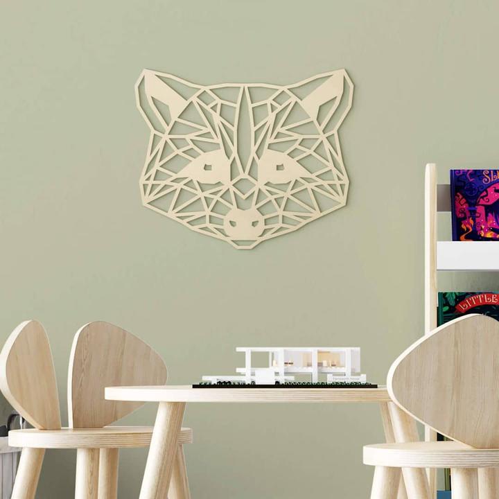 Produktbild Trenddeko Origami Waschbär (30 x 25 cm)