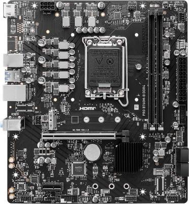 Produktbild MSI Płyta główna PRO B760M-B DDR4 (LGA 1700, Intel B760, mATX)