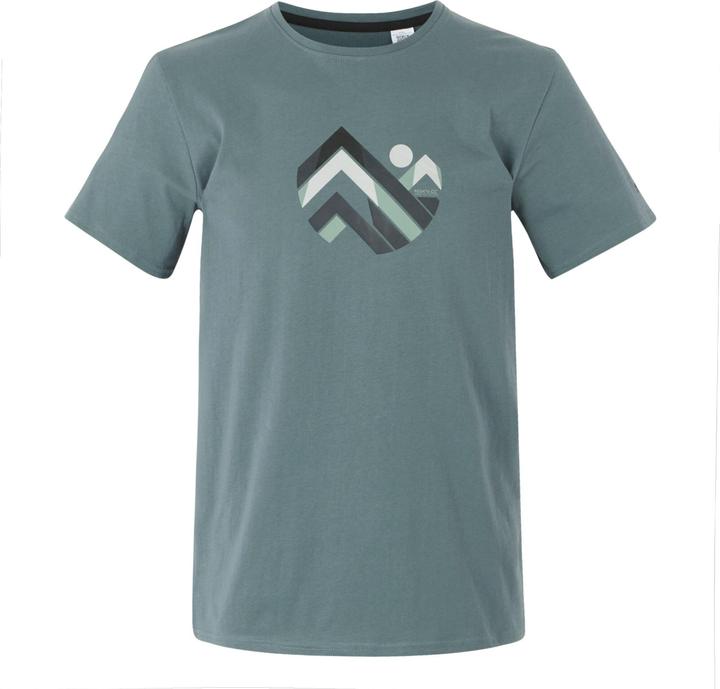 Actual product image Regatta Mens Breezed V Mountain Peaks T-Shirt (5XL)