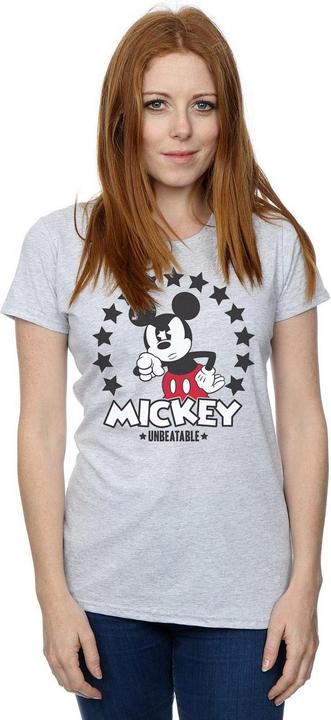 Actual product image Disney Womens/Ladies Mickey Mouse Unbeatable Cotton T-Shirt (M)