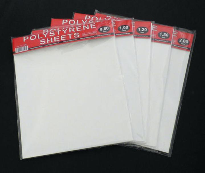 Image du produit Plus Model Feuilles de polystyrène épaisses 0,8mm
