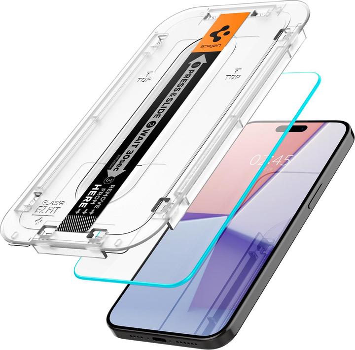 Image du produit Spigen Glas.TR EZ Fit (1 pièce(s), Apple iPhone 15 Pro Max)