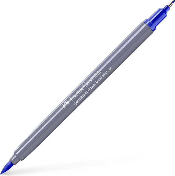 Actual product image Faber-Castell Dual Marker Goldfaber Aqua (Sea blue, 0.40 mm, 1 x)