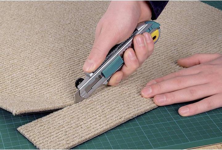 Immagine prodotto wolfcraft wolfcraft 1 Profi-Abbrechklingenmesser 2K, 18 mm (Taglierini)