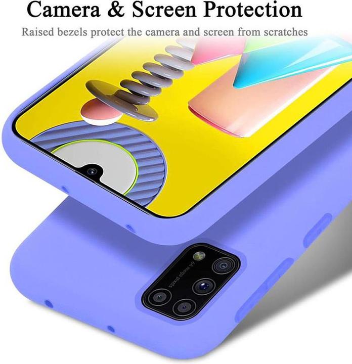Immagine prodotto Cadorabo Copertura della cassa del silicone liquido TPU (Samsung Galaxy M31)