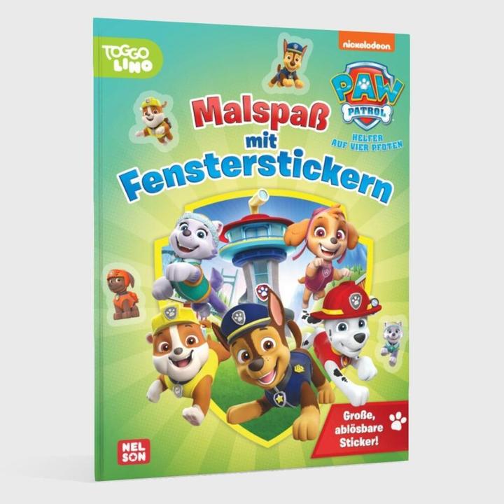 Immagine prodotto PAW Patrol: divertimento da colorare con gli adesivi per le finestre