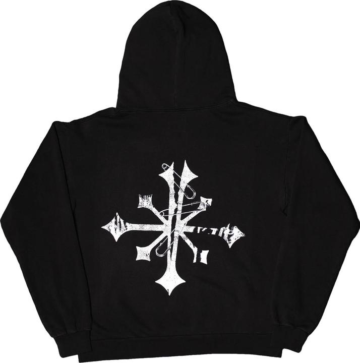 Disorder Safety Pin Hoodie (M)