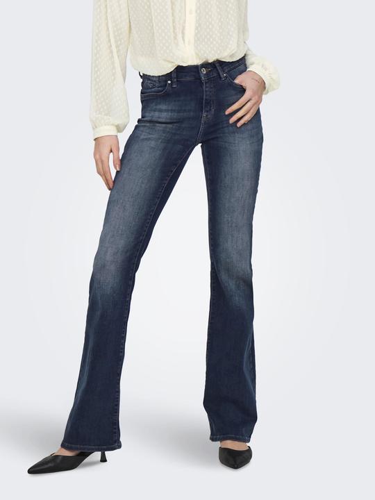 Image du produit Only ONLBLUSH Taille moyenne Évasé Jeans Flared fit jeans (32)