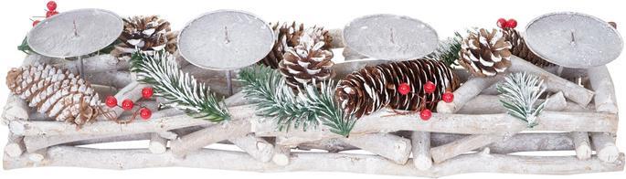 Actual product image Swisshandel24 Advent wreath (50 x 15 x 11 cm)