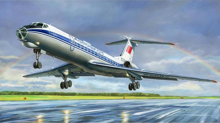 Produktbild Tamiya 1:144 Passagier-Flugz.Tupolev Tu-134B67
