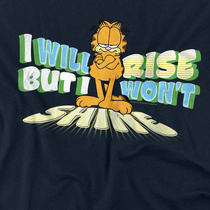 Produktbild Garfield Rise Not Shine TShirt (XXL)