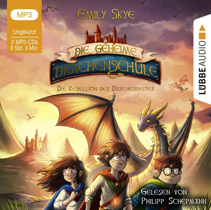 Actual product image The Secret Dragon School - The Rebellion of the Dragon Riders (Emily Skye, German)