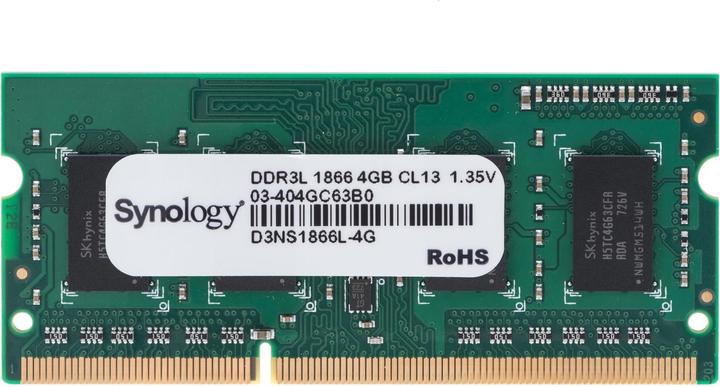 Produktbild Synology D3NS1866L-4G (1 x 4GB, 1866 MHz, DDR3-RAM, SO-DIMM)