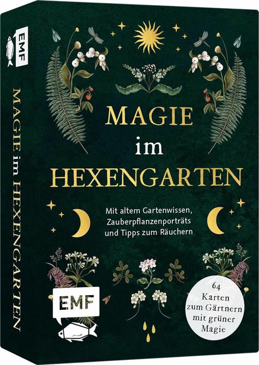 Produktbild Kartenset: Magie im Hexengarten - 64 Karten zum Gärtnern mit grüner Magie (Deutsch)