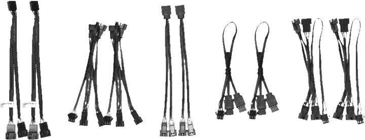 Actual product image Lian-Li UF-EX ARGB cable set