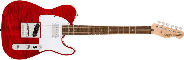 Produktbild Fender Affinity Telecaster FMT SH Electric Guitar, Crimson Red Transparent (Okoume, Mahagony)