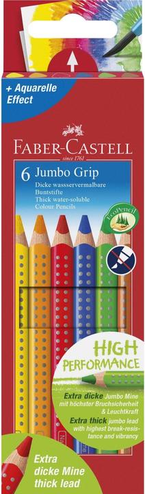 Immagine prodotto Faber-Castell presa jumbo (Multicolore, 6 x)