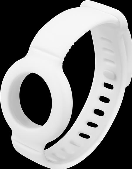 Produktbild Deltaco Silicone Bracelet for Apple AirTag - White