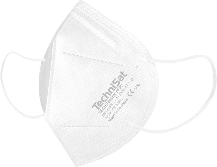 Actual product image TechniSat TECHNIMASK FFP2 mask (mouth and nose covering, 5-layer disposable mask made of high-quality (20 x)