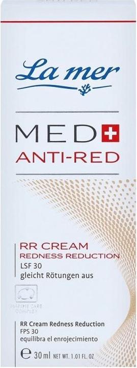 Immagine prodotto La Mer Med+ Anti-Red RR Cream Redness Reduction ohne Parfum (30 ml, Crema 24h, SPF 30)