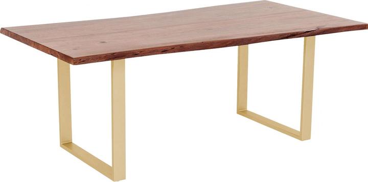 Produktbild Kare Design Tisch Harmony Walnut Messing 180x90cm (180 x 90 x 76 cm)