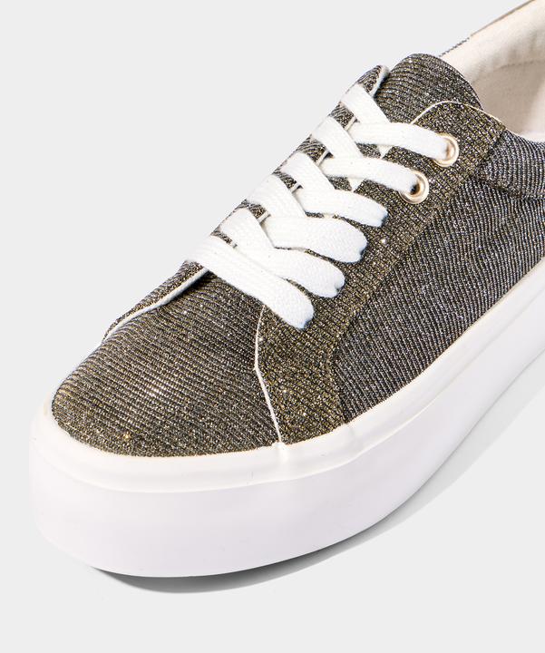 Produktbild Joe Browns Two-Tone Glitter Platform Low-Top Trainers (42)