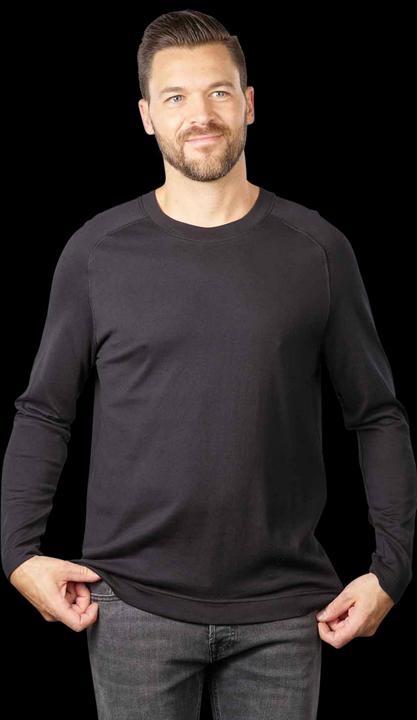 Image du produit Marc O'Polo Long Sleeve T-Shirt Crew Neck Black (XL)
