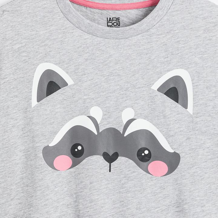 Image du produit La Redoute Collections Lot de 3 pyjamas courts avec motifs animaliers (152)