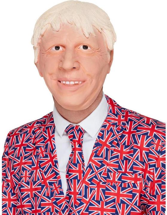 Actual product image Smiffys Unisex Adult Politician Boris Johnson Mask