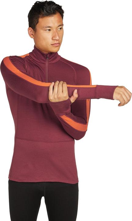 Produktbild Icebreaker Men Merino Mer ZoneKnit 200 LS Half Zip (S)