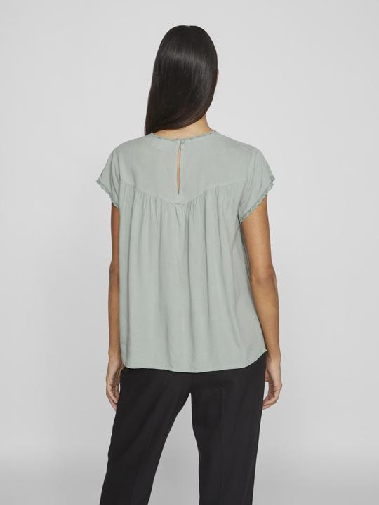Actual product image Vila Detailed top with short sleeves (34)