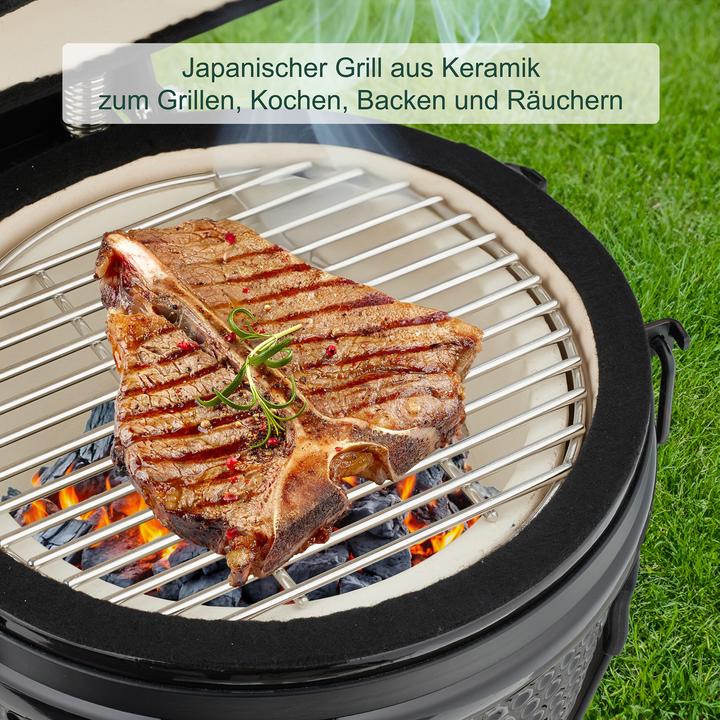 Produktbild Relaxdays Kamado-Grill (260 mm)