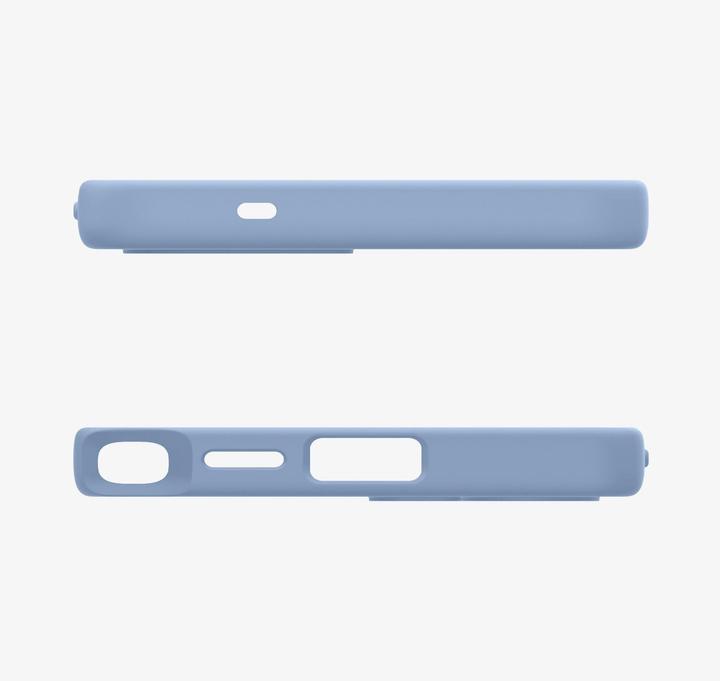 Produktbild Spigen Silicone Fit Mag Hülle für Samsung Galaxy S25 Ultra – blau (Samsung Galaxy S25 Ultra)