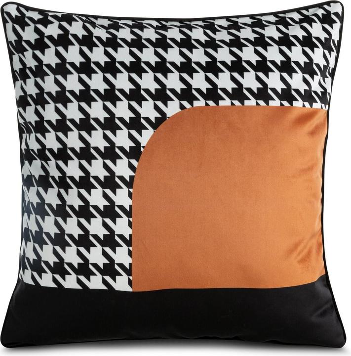 Image du produit Eurofirany EWA MINGE MINGE 1 Taie d'oreiller en velours luxueux avec impression design et passepoil sur les (60 x 60 cm)