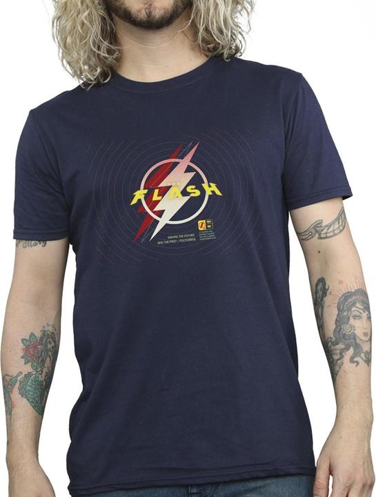 Actual product image Mens The Flash Lightning Logo T-Shirt (S)