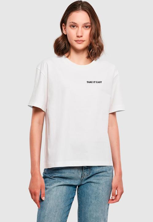 Produktbild Miss Tee Take It Easy Flowers Tee - 193865 (5XL)