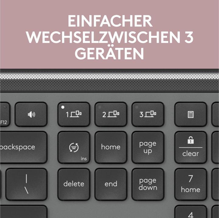Immagine prodotto Logitech Signature Slim Combo MK950 (CH, Senza fili)
